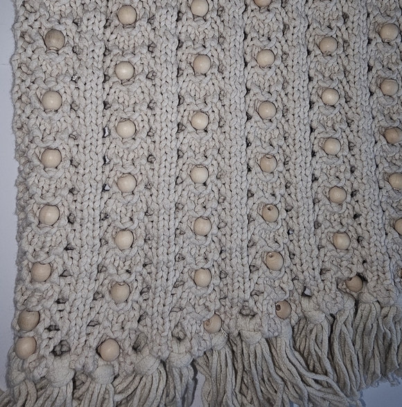 House of Harlow 1960 Scoop Neck Sleeveless Shell Knit Fringe Top - Picture 2 of 8